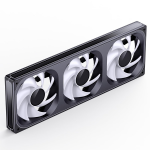 خرید فن کیس JONSBO ZB-360B - سری Infinity Mirror - پک سه تایی - سیاه